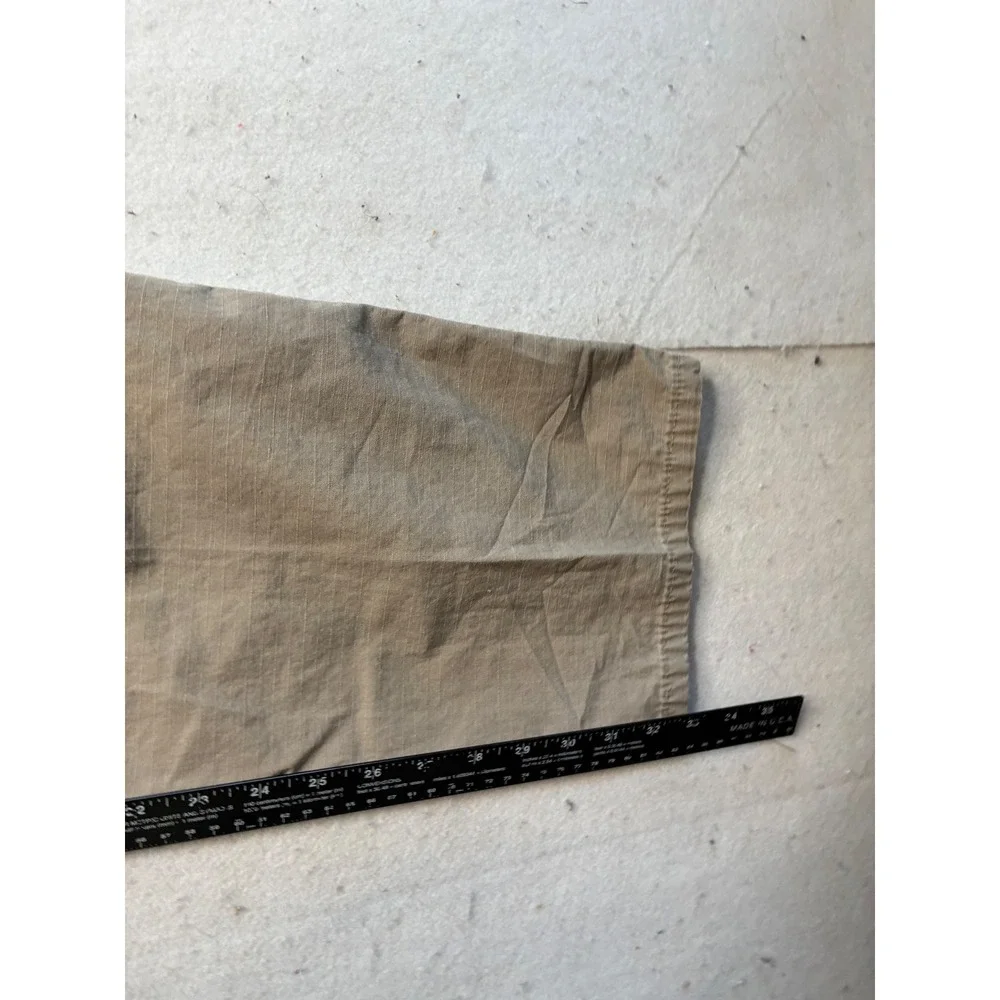 Wrangler Riggs Workwear Mens Khaki Tan Cotton Utility Pants 3W045DK 36x34